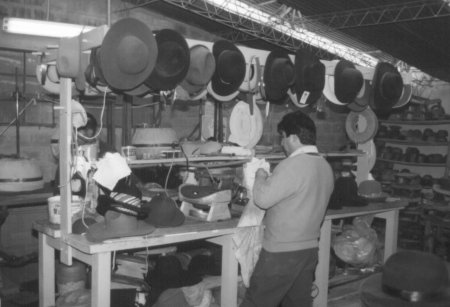Hutproduktion in Sucre