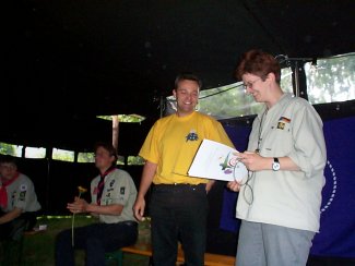 Woodbadge Verleihung