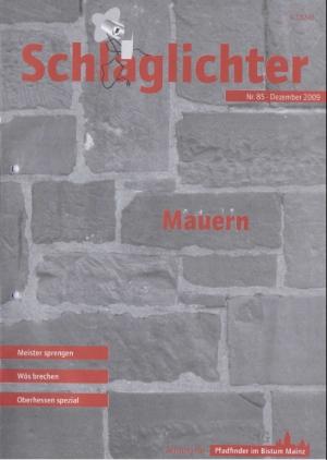 Schlaglichter Titelblatt